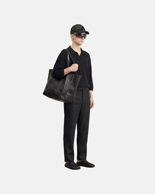 IA LEATHER TOTE